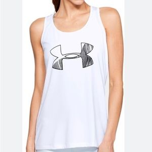 Under armor tank top open back